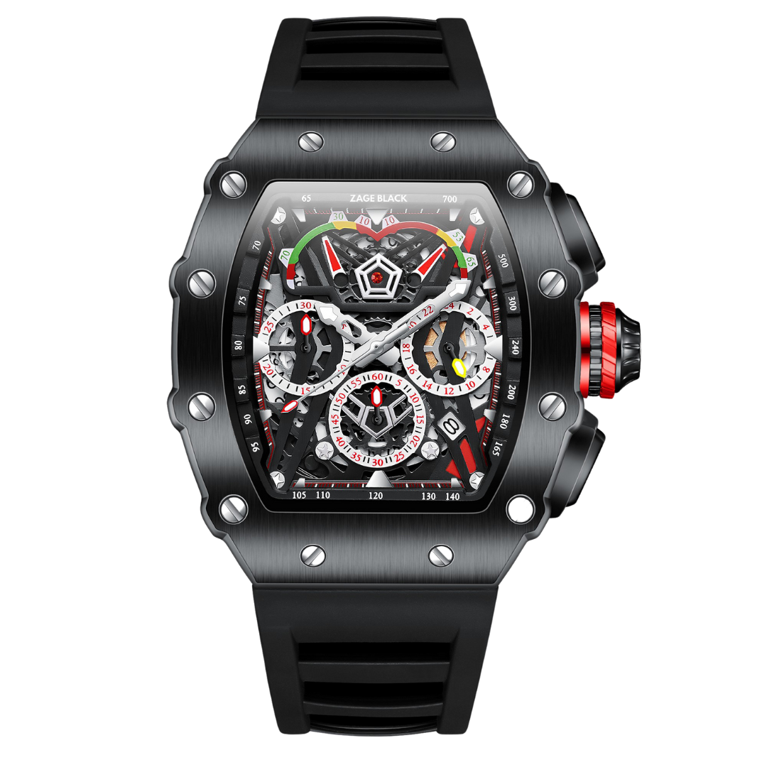 ZageBlack Ghost Edition - Часовник за стилни мъже.