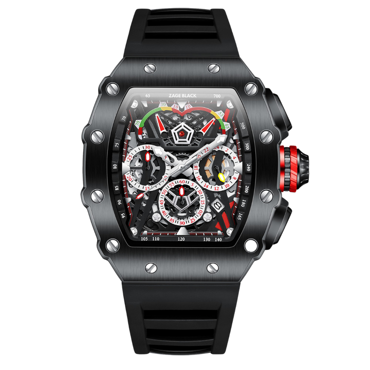ZageBlack Ghost Edition - Часовник за стилни мъже.